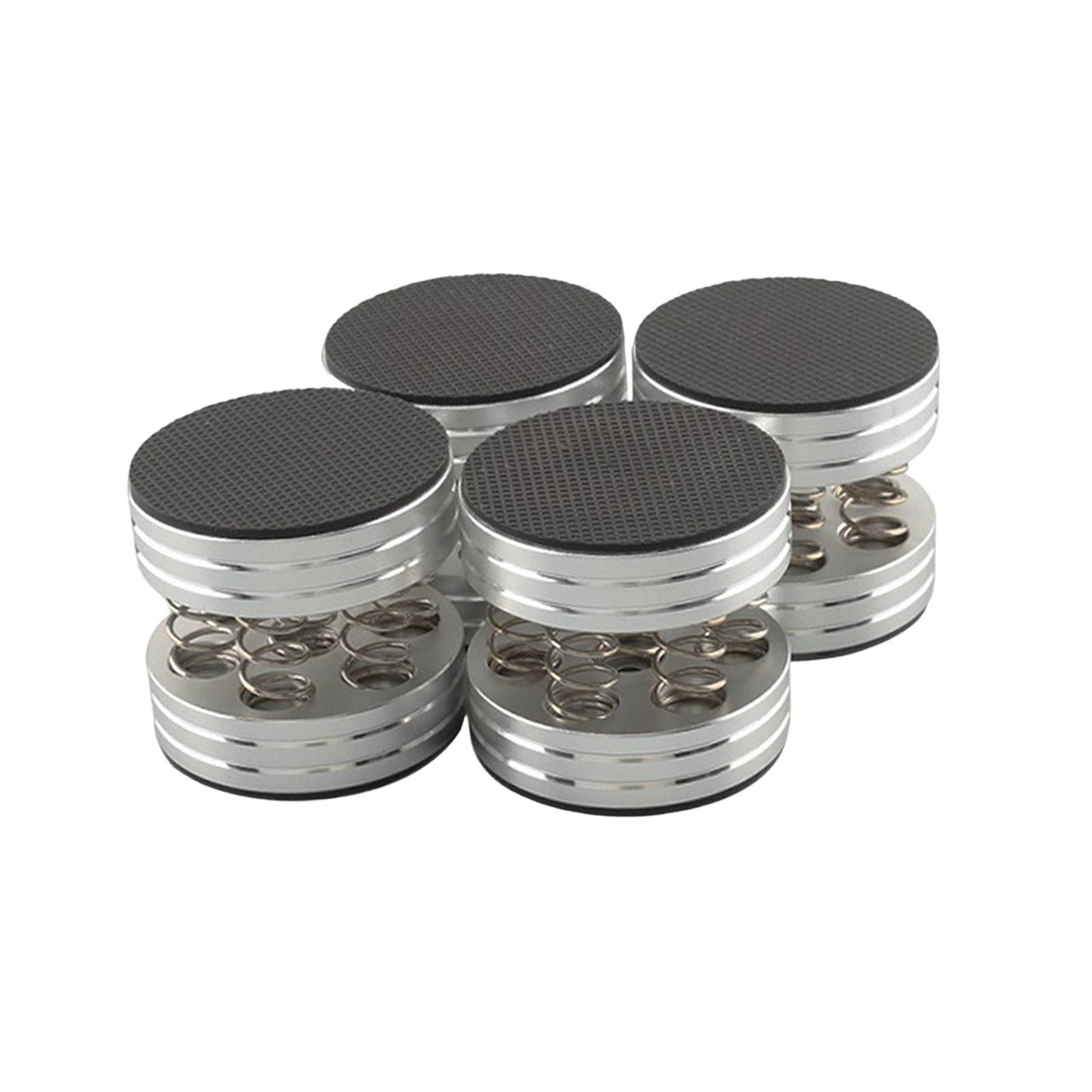 HiFi Audio Stand Feet Isolation HiFi Amplifier for Spring Vibration Absorber argent