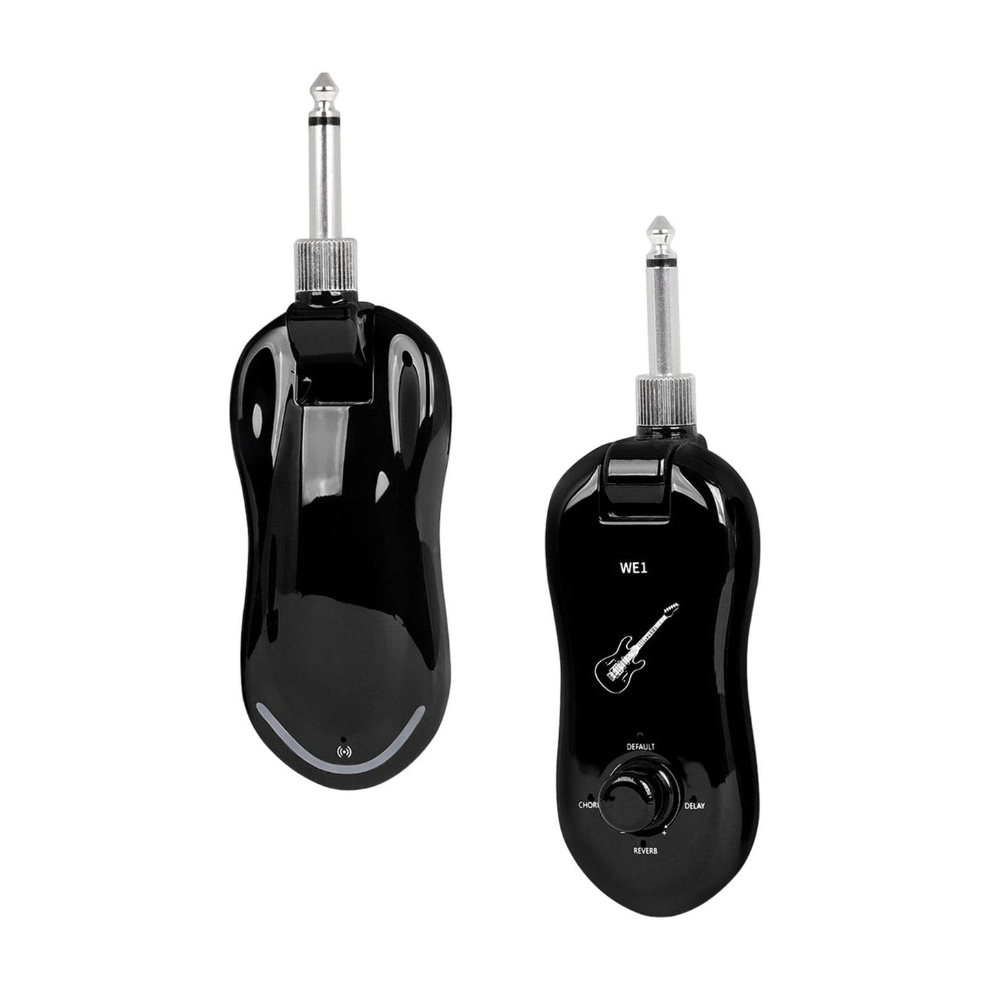 Wireless Guitar System Transmitter Receiver 6.35mm for Bass Electric Guitar