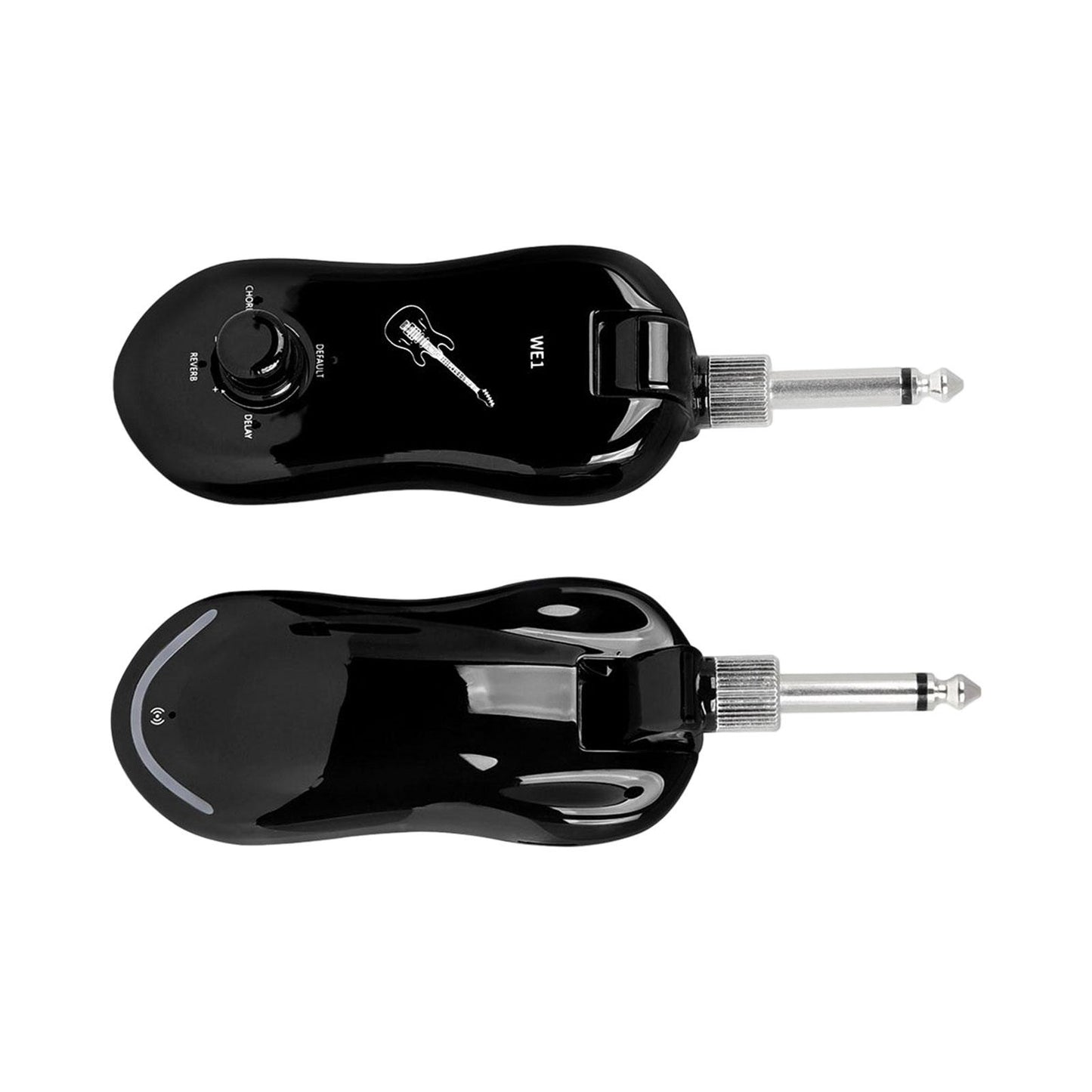 Wireless Guitar System Transmitter Receiver 6.35mm for Bass Electric Guitar