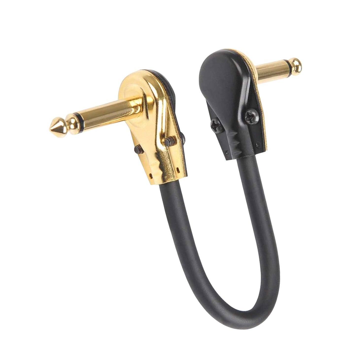 Guitar Patch Cable Cord Simply Plug into Guitar Pedal, Fit Tight Audio Cable Aureate Flat 15CM