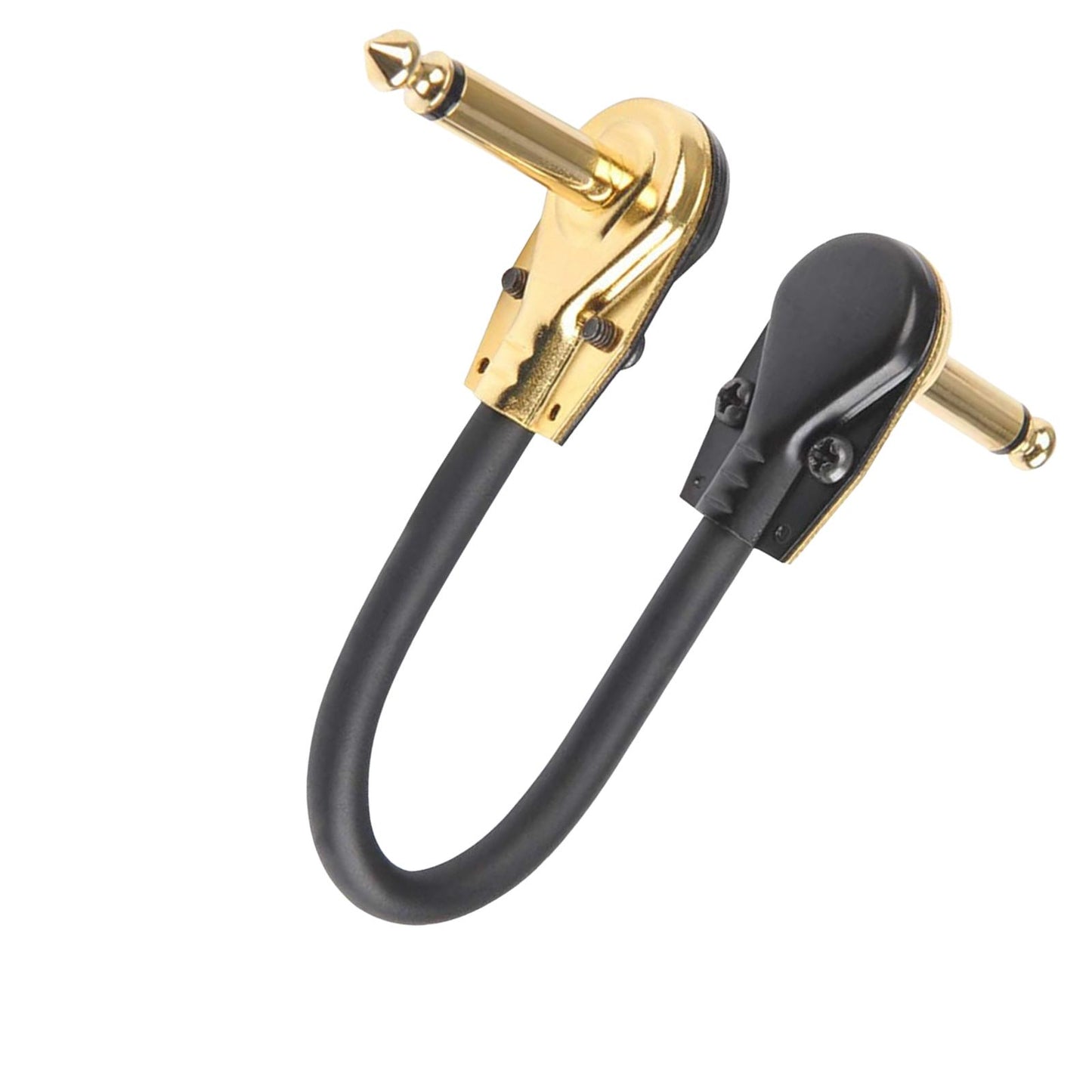Guitar Patch Cable Cord Simply Plug into Guitar Pedal, Fit Tight Audio Cable Aureate Flat 15CM