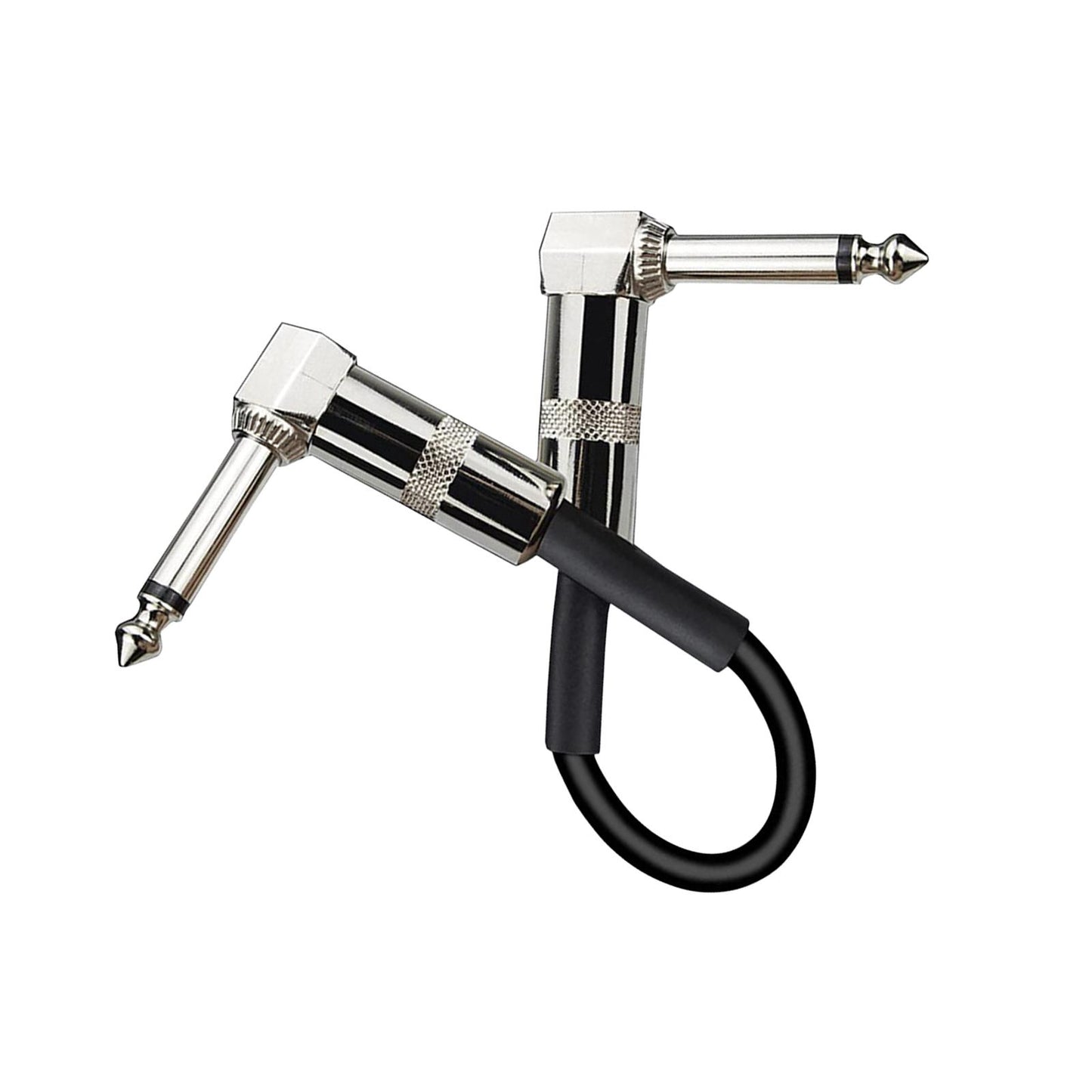 Guitar Patch Cable Cord Simply Plug into Guitar Pedal, Fit Tight Audio Cable Argent Square 15CM