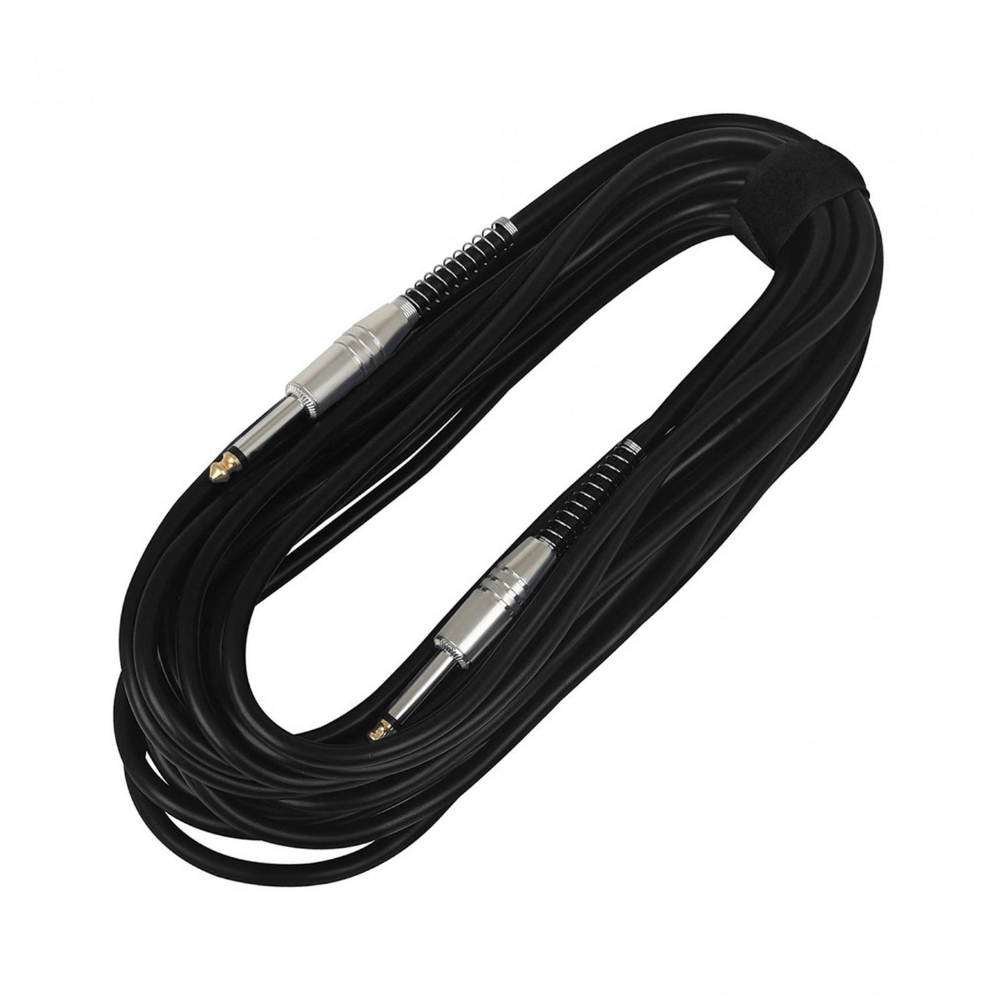 1/4" TRS Instrument Cable 6.35mm Mono Jack Stereo Interconnect Cord for Bass 10 meters