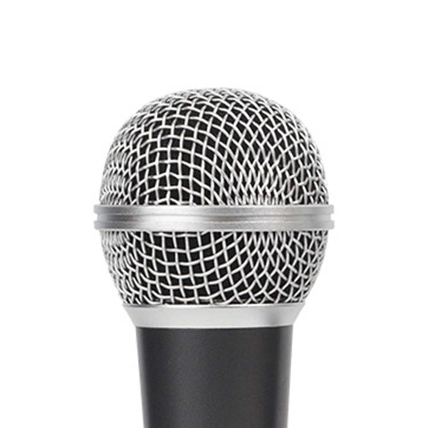 Wired Microphone Clear Sound Portable Handheld Mic for Party Wedding Singing Black Mic Set B