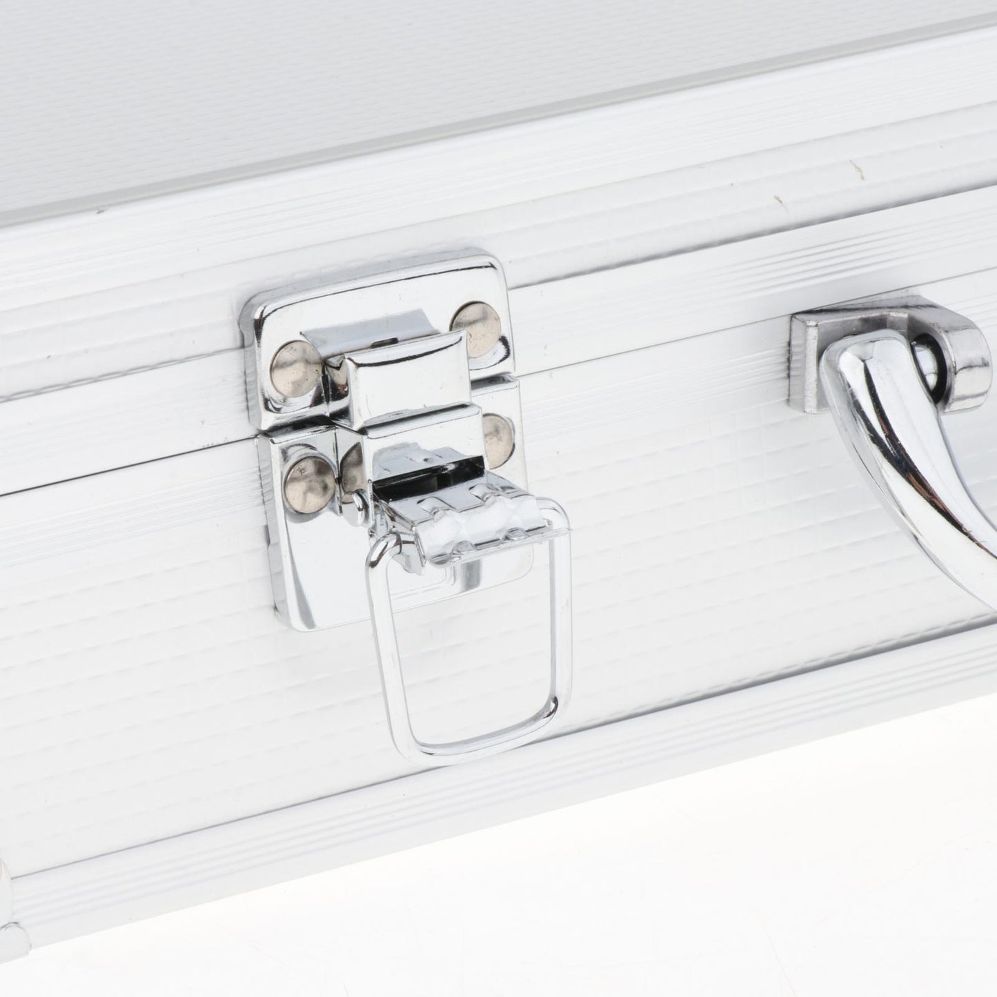 Microphone Case Mic Case Hard for Live Broadcast Control Room Singing Argent