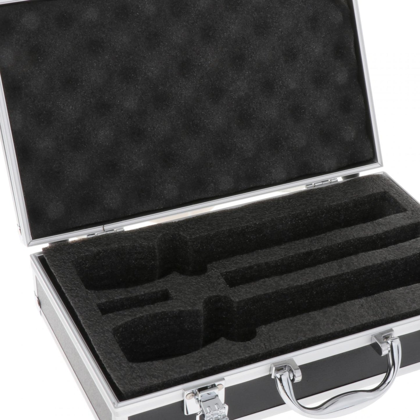 Microphone Case Mic Case Hard for Live Broadcast Control Room Singing Black