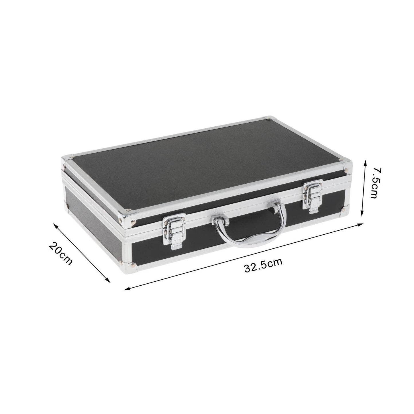 Microphone Case Mic Case Hard for Live Broadcast Control Room Singing Black