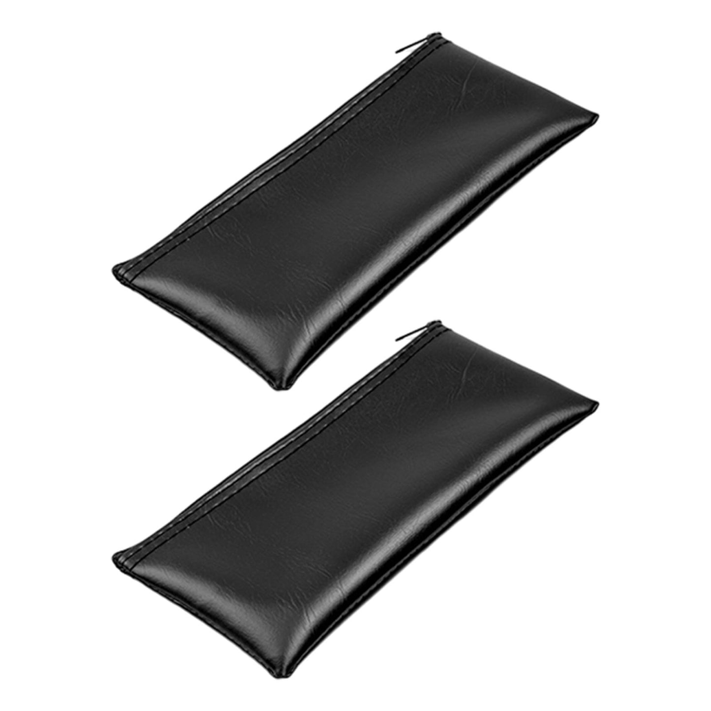 2x Storage Pouch Portable Mic Protective Bag for Travelling Camping Business A 22x10.5cm