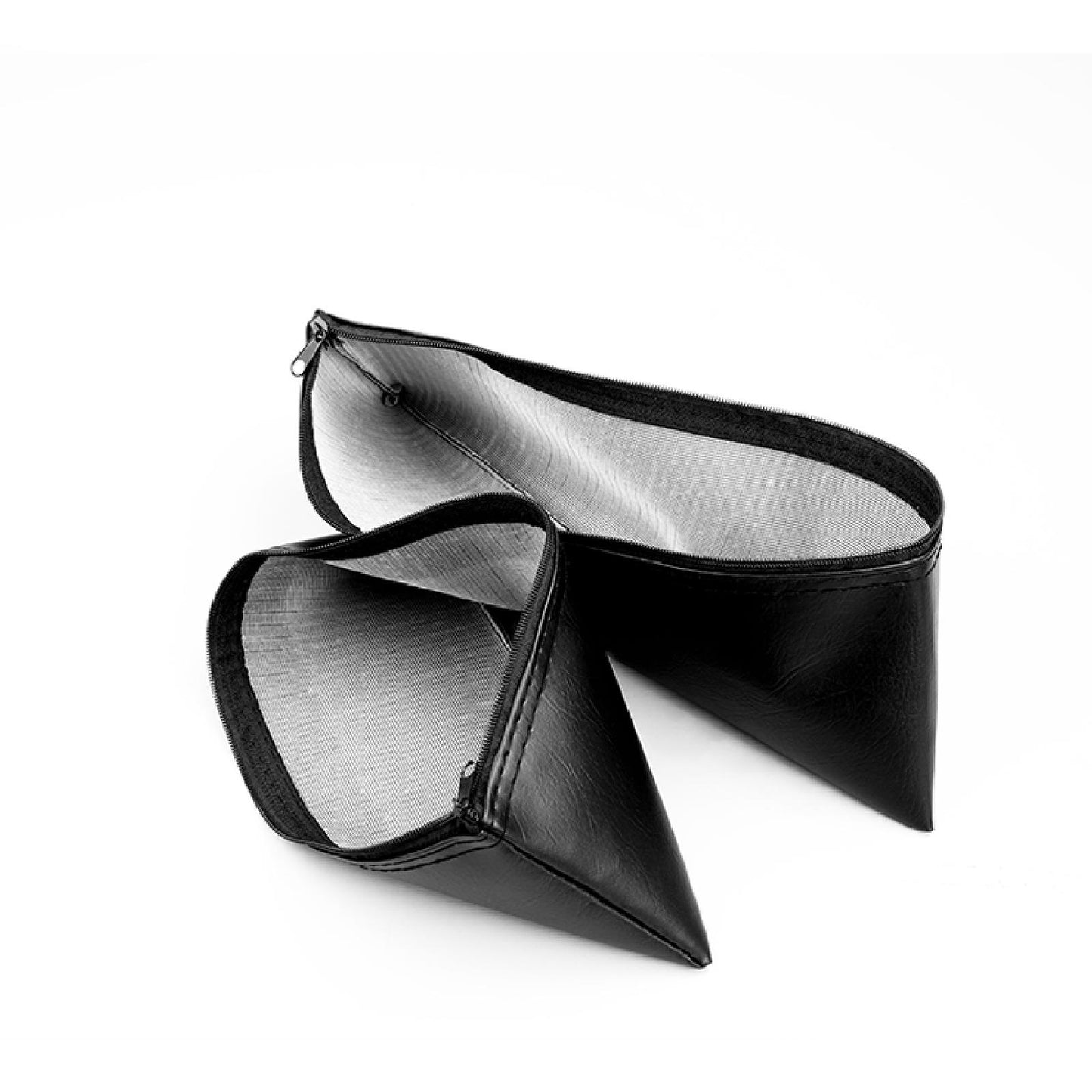 2x Storage Pouch Portable Mic Protective Bag for Travelling Camping Business A 22x10.5cm