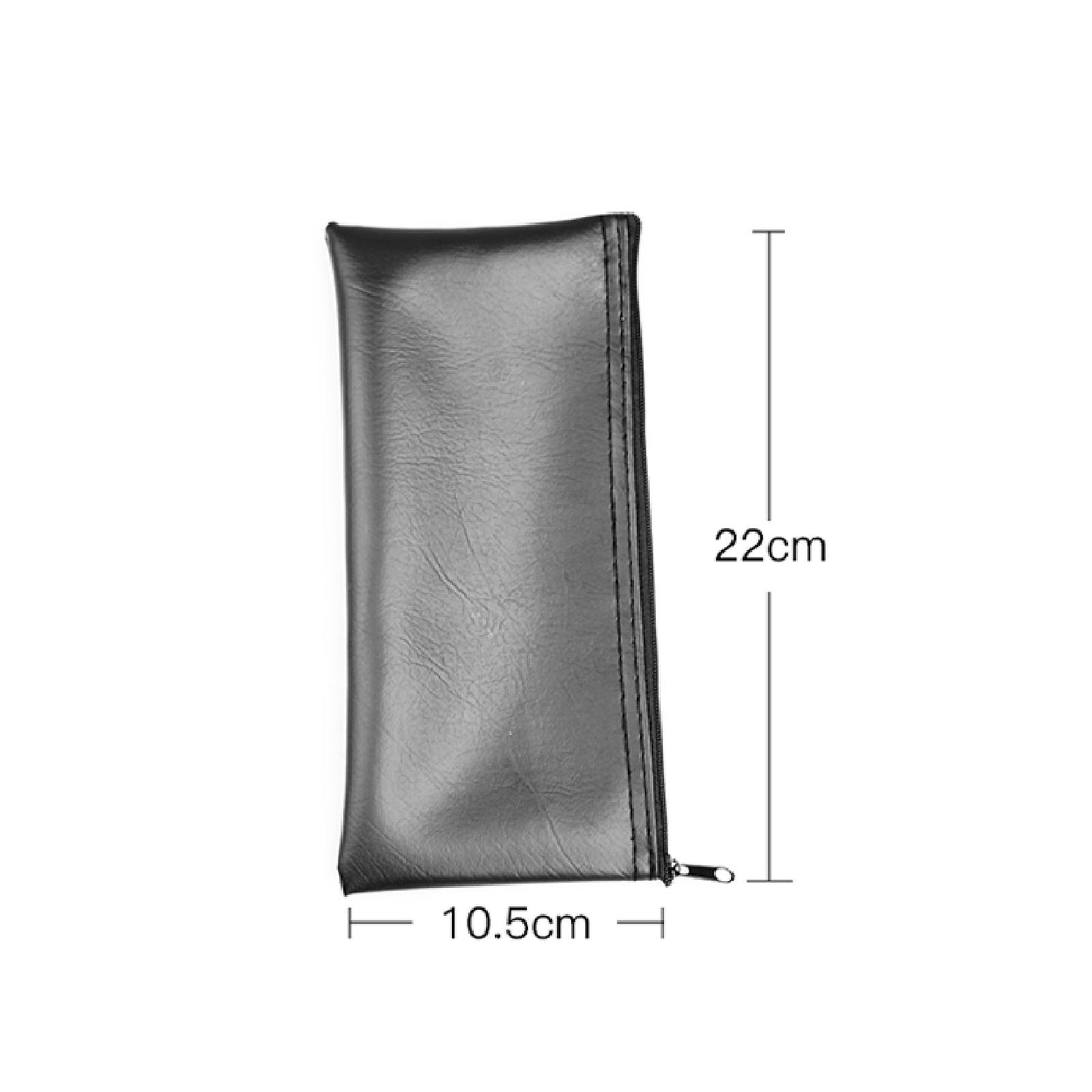 2x Storage Pouch Portable Mic Protective Bag for Travelling Camping Business A 22x10.5cm