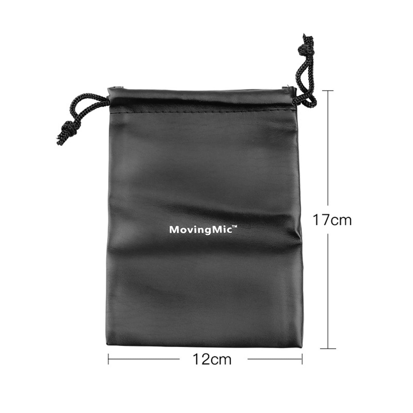 2x Storage Pouch Portable Mic Protective Bag for Travelling Camping Business B 17x12cm
