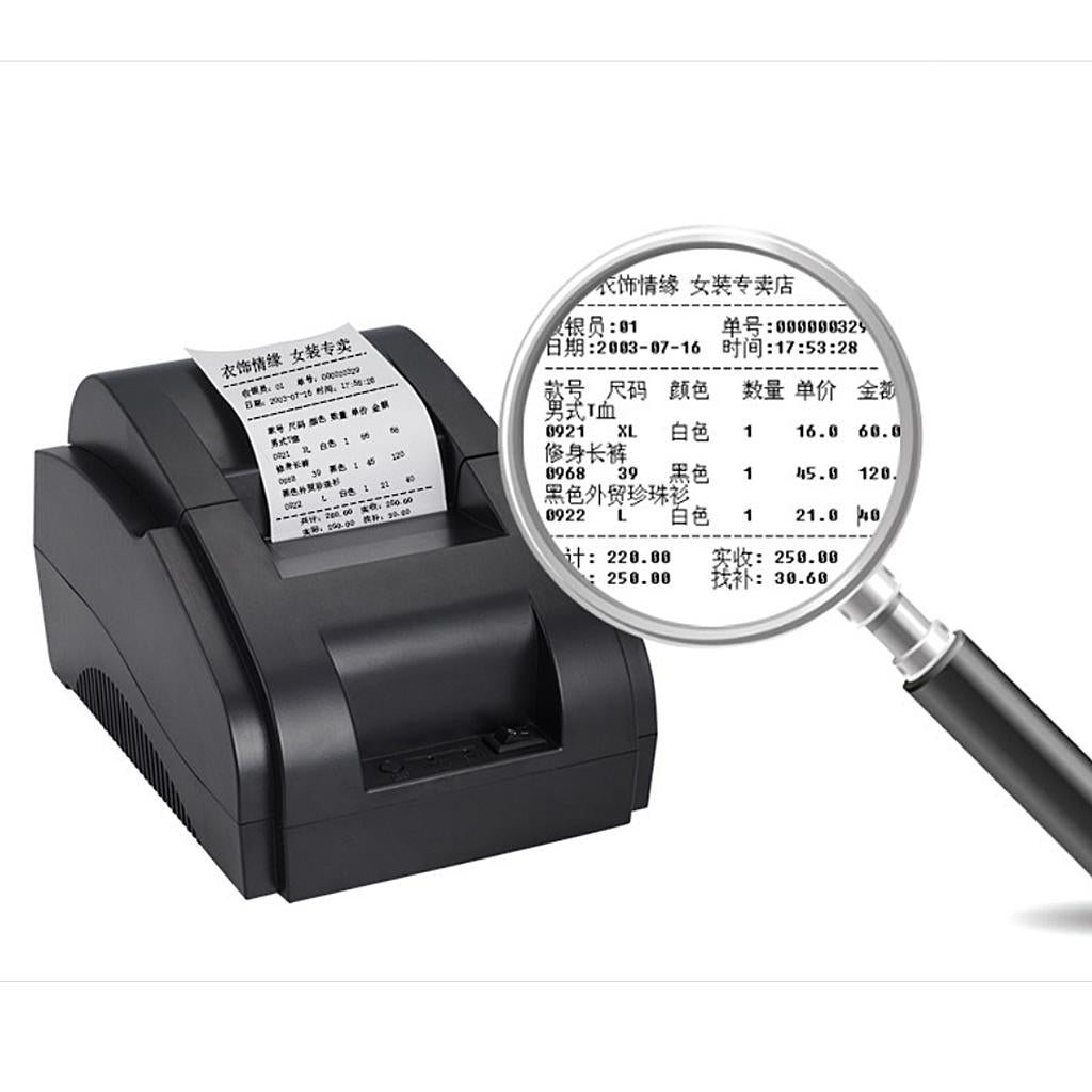 Cash Receipt Bill Thermal Printer for Business Bluetooth support