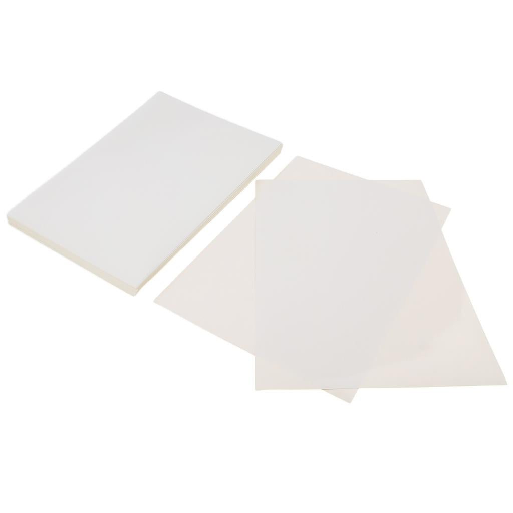 100 Sheets Self Adhesive Sticker Printer Paper Blank White Label Personalize