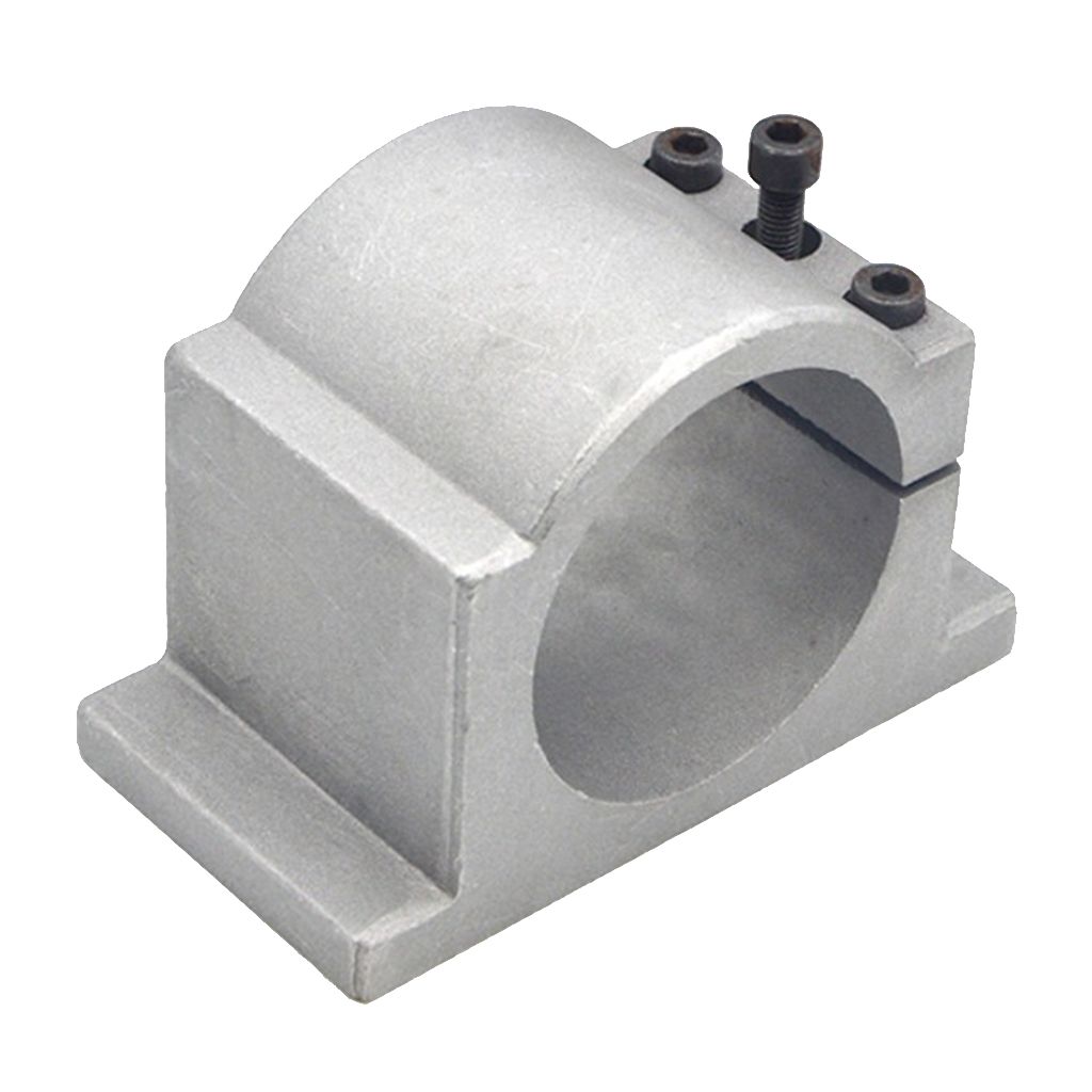 Spindle Motor Mount Bracket Clamp for CNC Engraving Machine 80mm