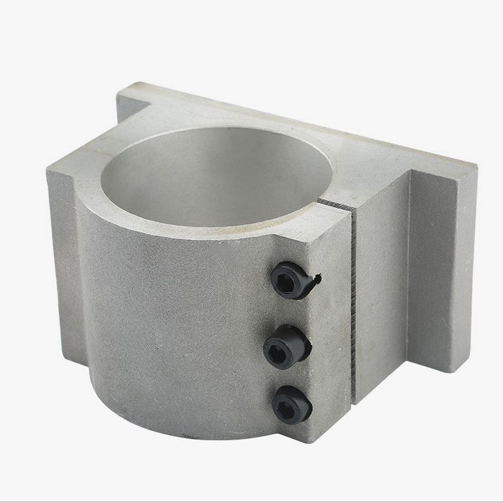 Spindle Motor Mount Bracket Clamp for CNC Engraving Machine 80mm
