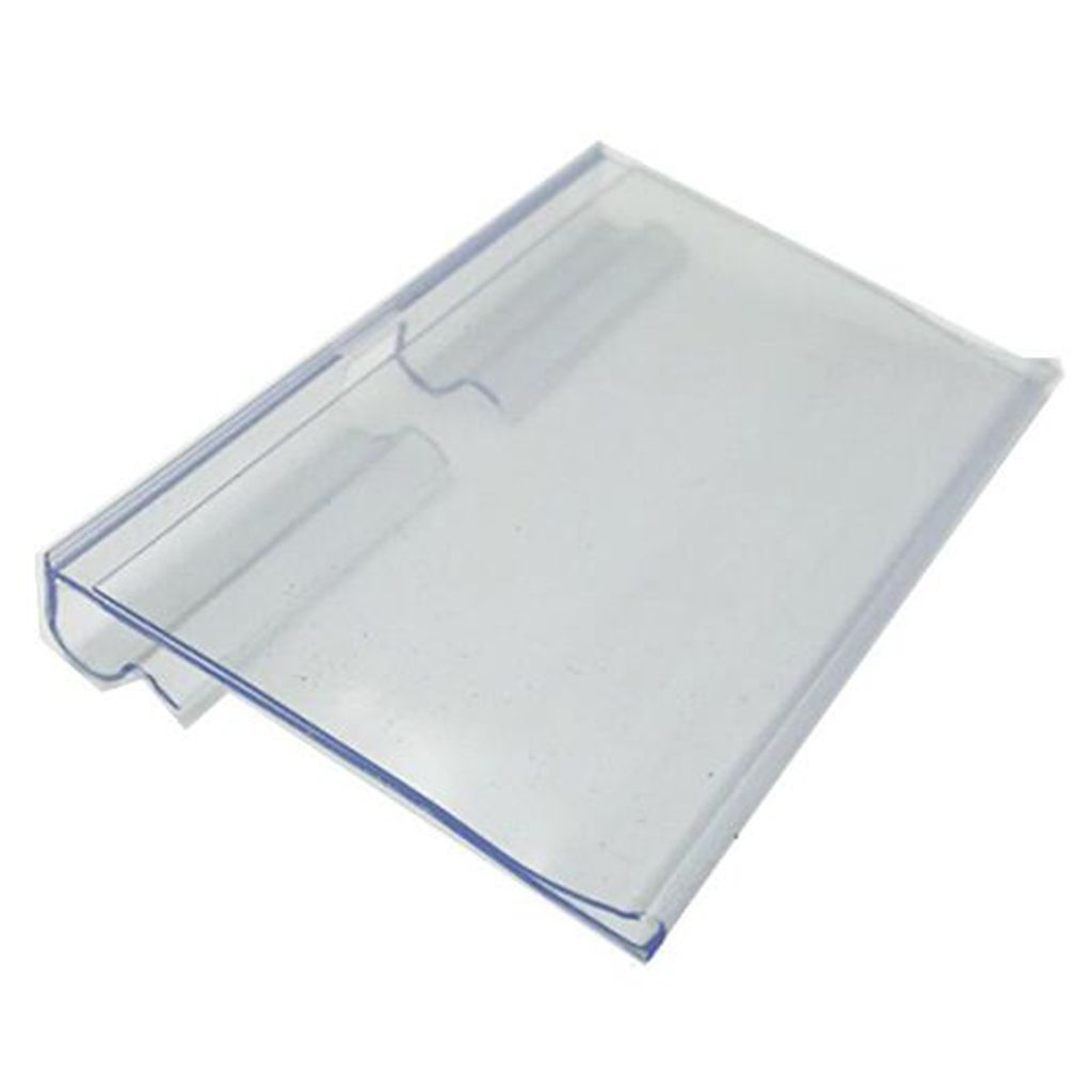 Clear Plastic Label Holder Retail Price Tag Label Holder 50x42mm