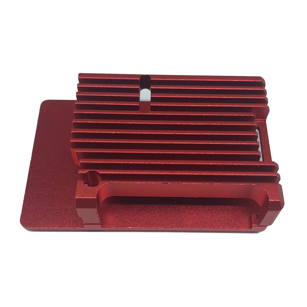 New Fit For Raspberry Pi 4B Protective Box CNC Aluminum Alloy Case Cover