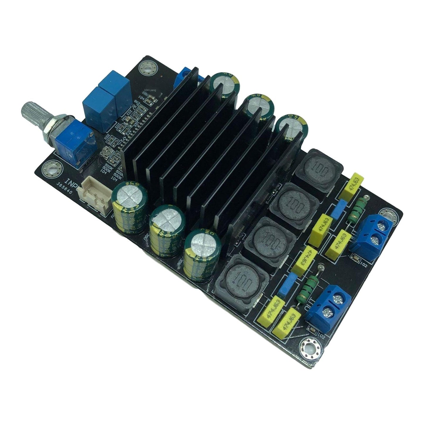 Hifi STA508 Digital Power Amplifier Board 2* 80W Tone board Class D DC18-24V