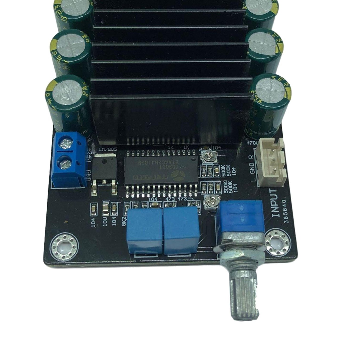 Hifi STA508 Digital Power Amplifier Board 2* 80W Tone board Class D DC18-24V