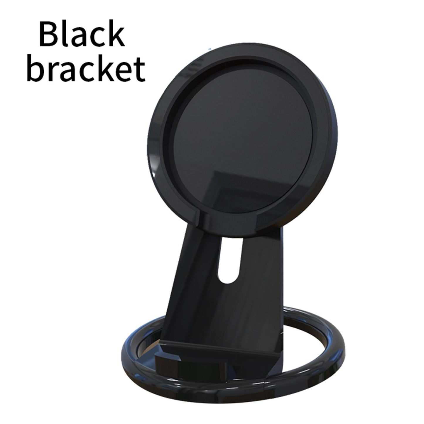 Wireless Charger Phone Holder Mount Adjustable Bracket for iPhone 12 Black