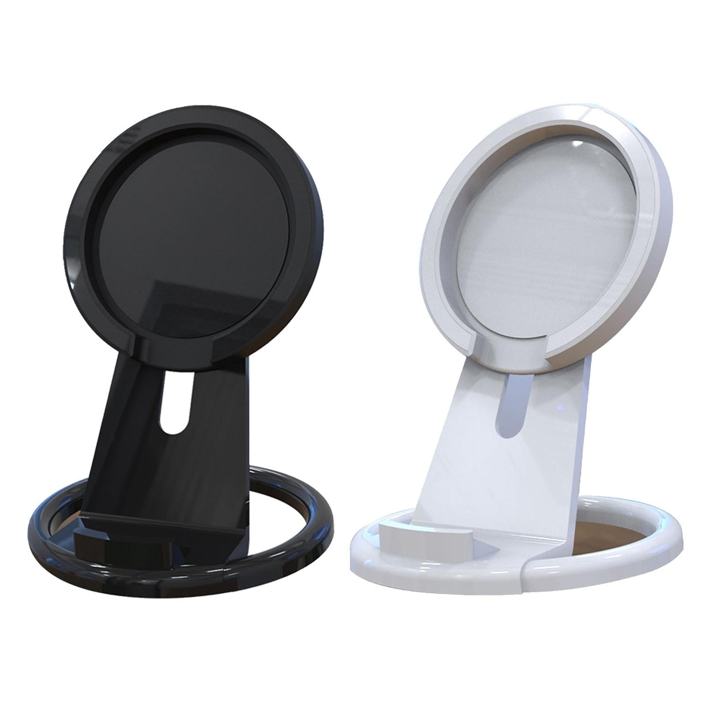Wireless Charger Phone Holder Mount Adjustable Bracket for iPhone 12 Black