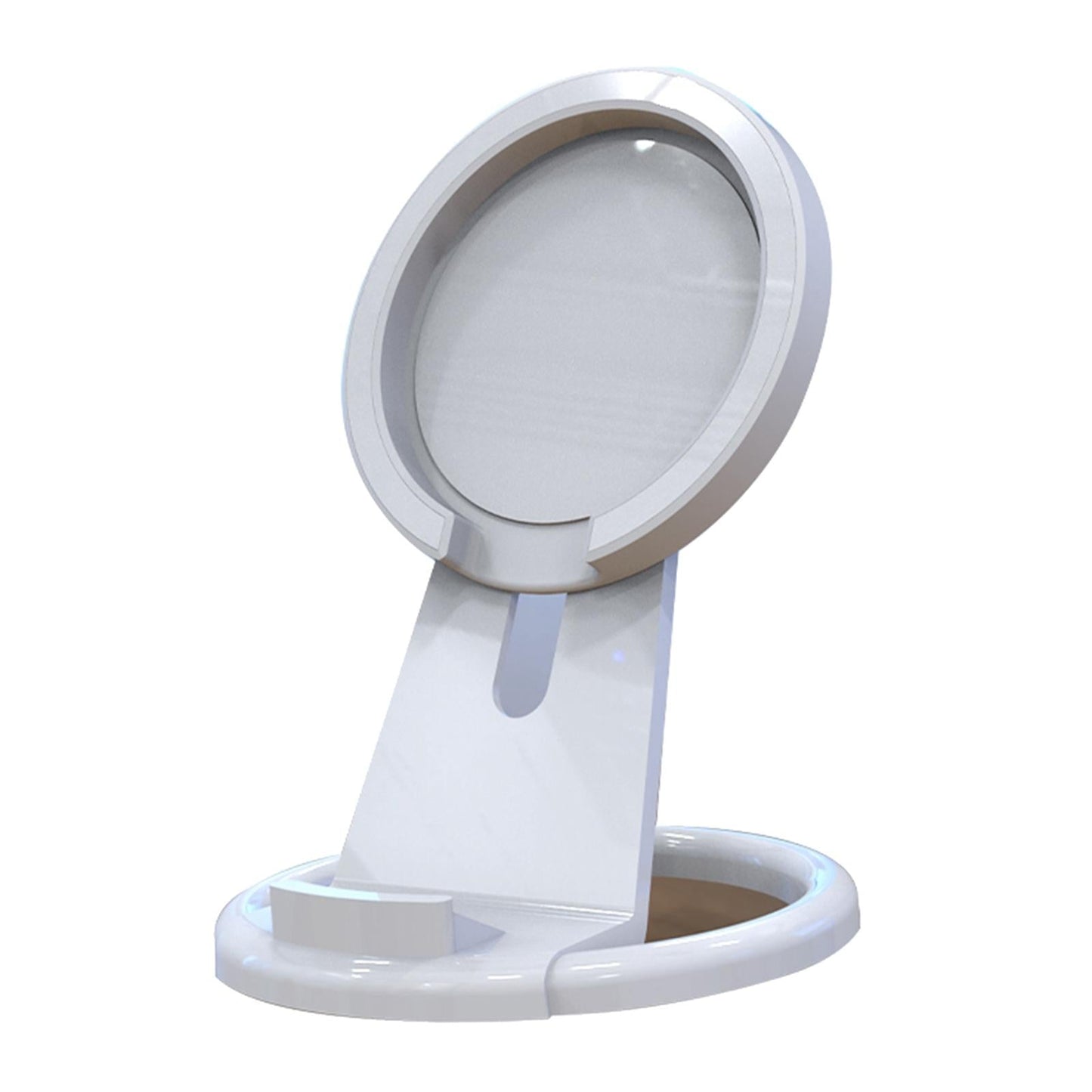 Wireless Charger Phone Holder Mount Adjustable Bracket for iPhone 12 White