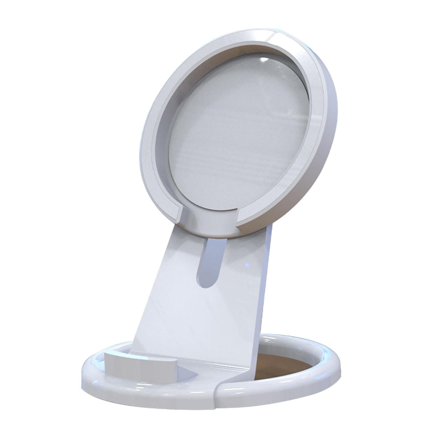 Wireless Charger Phone Holder Mount Adjustable Bracket for iPhone 12 White