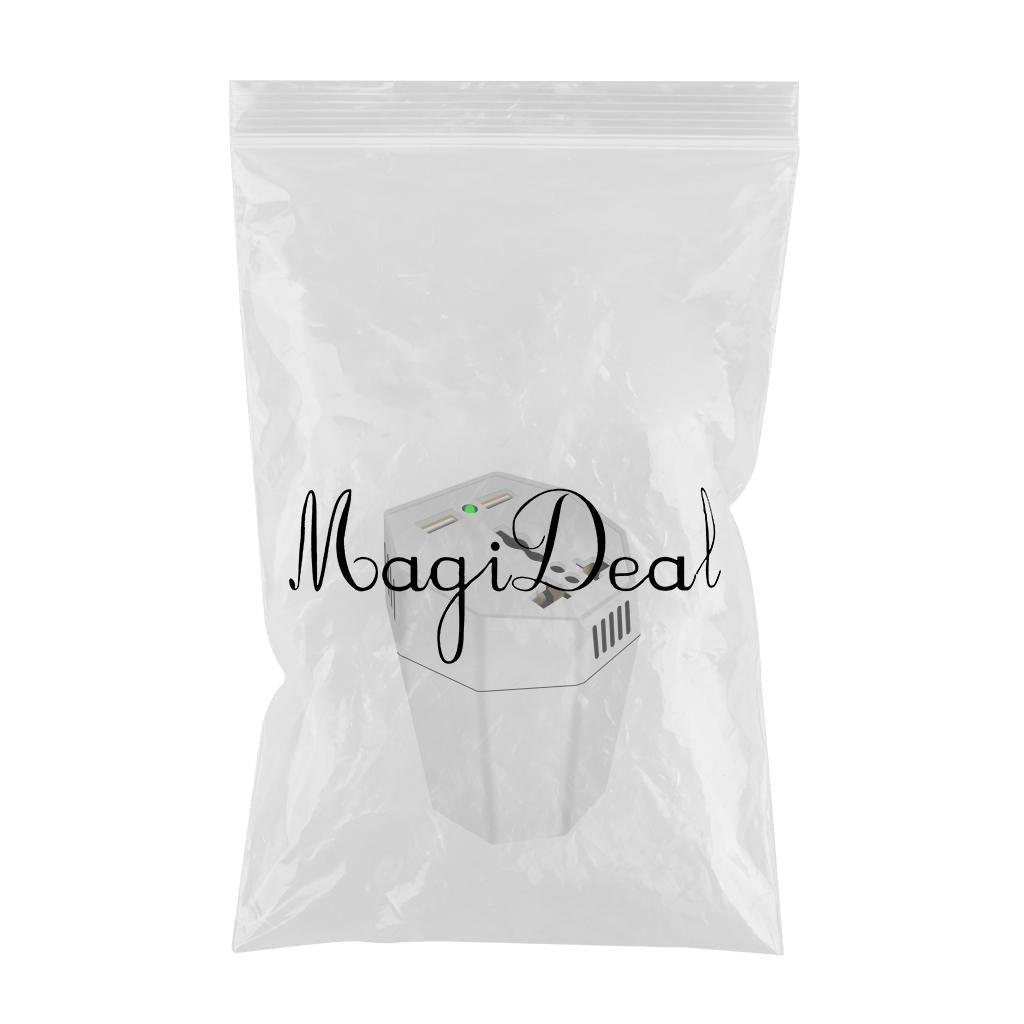 400W Small Car Power Inverter Socket DC 12V to 110V 220V AC White