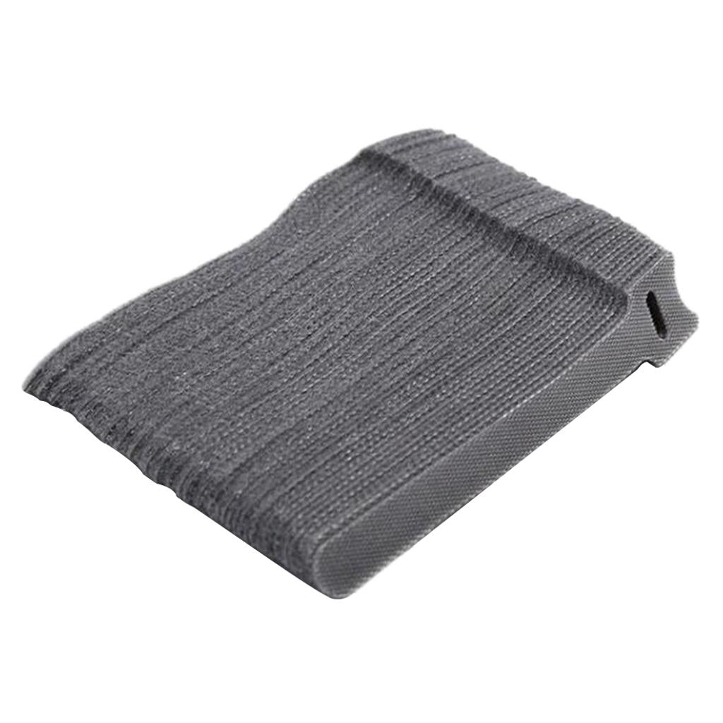 50pcs Cable Cord Tie Straps Reusable Cable Ties Cord Straps Grey 12x200mm