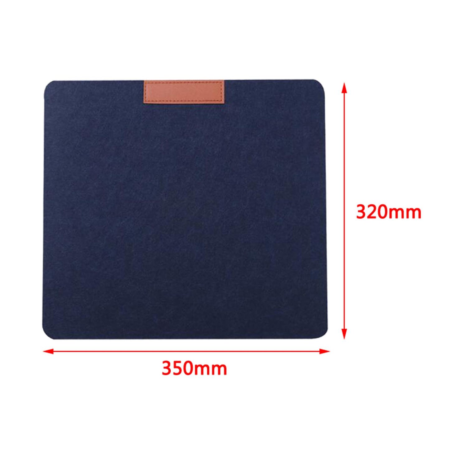 Soft Mouse Pad Table Computer Desk Mat Felt Laptop Cushion Office Home Dark Blue