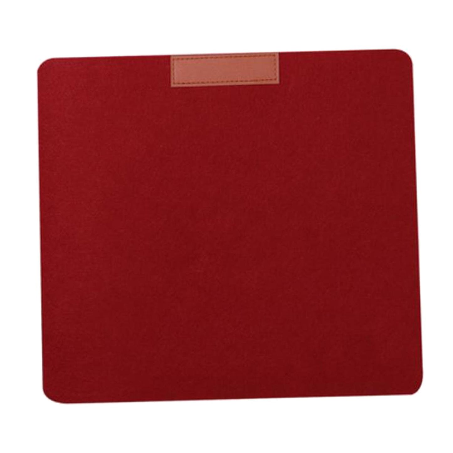 Soft Mouse Pad Table Computer Desk Mat Felt Laptop Cushion Office Home Red Wine