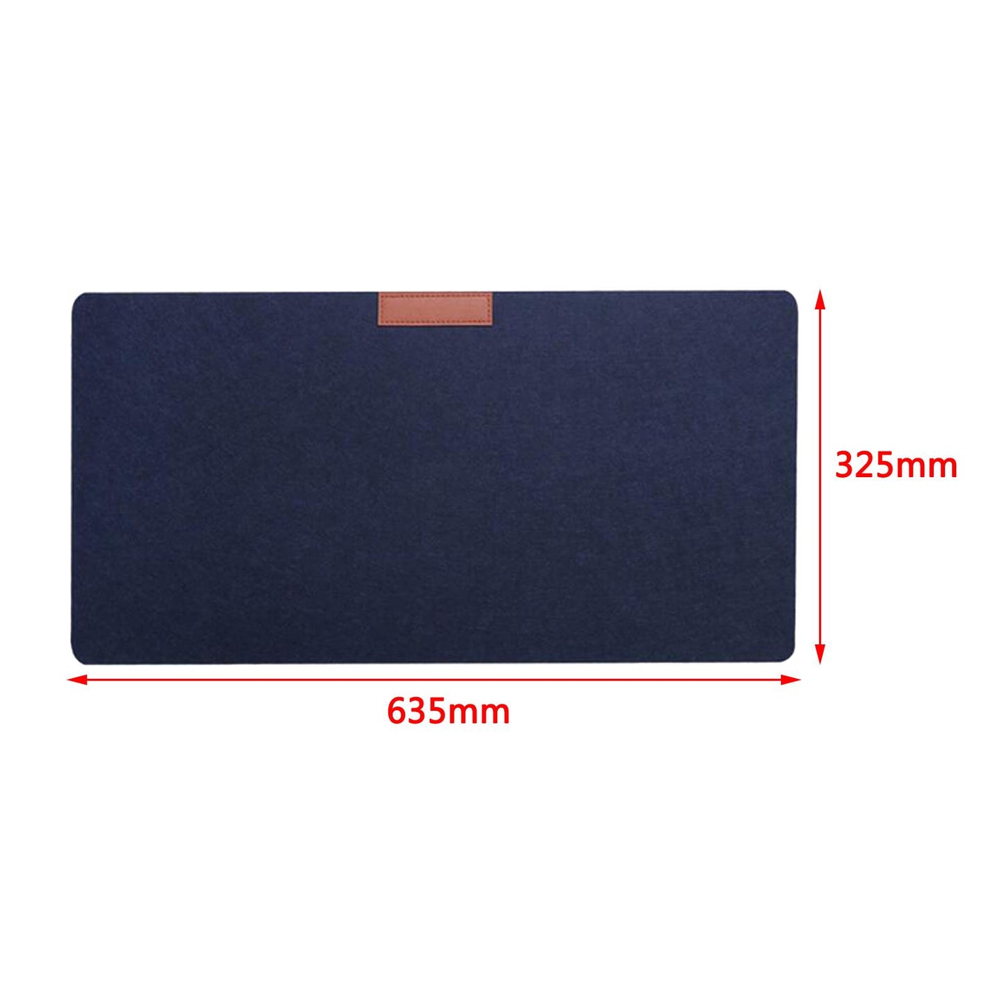 Soft Mouse Pad Table Computer Desk Mat Felt Laptop Cushion Office Home Large Dark Blue
