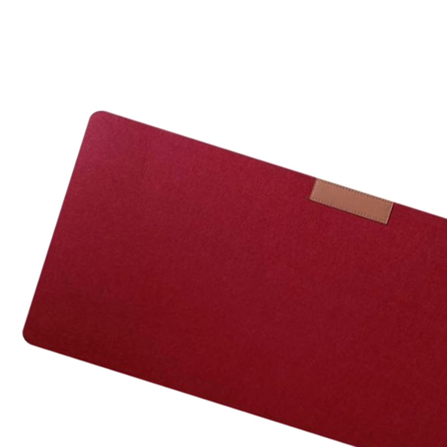 Soft Mouse Pad Table Computer Desk Mat Felt Laptop Cushion Office Home Large Red Wine