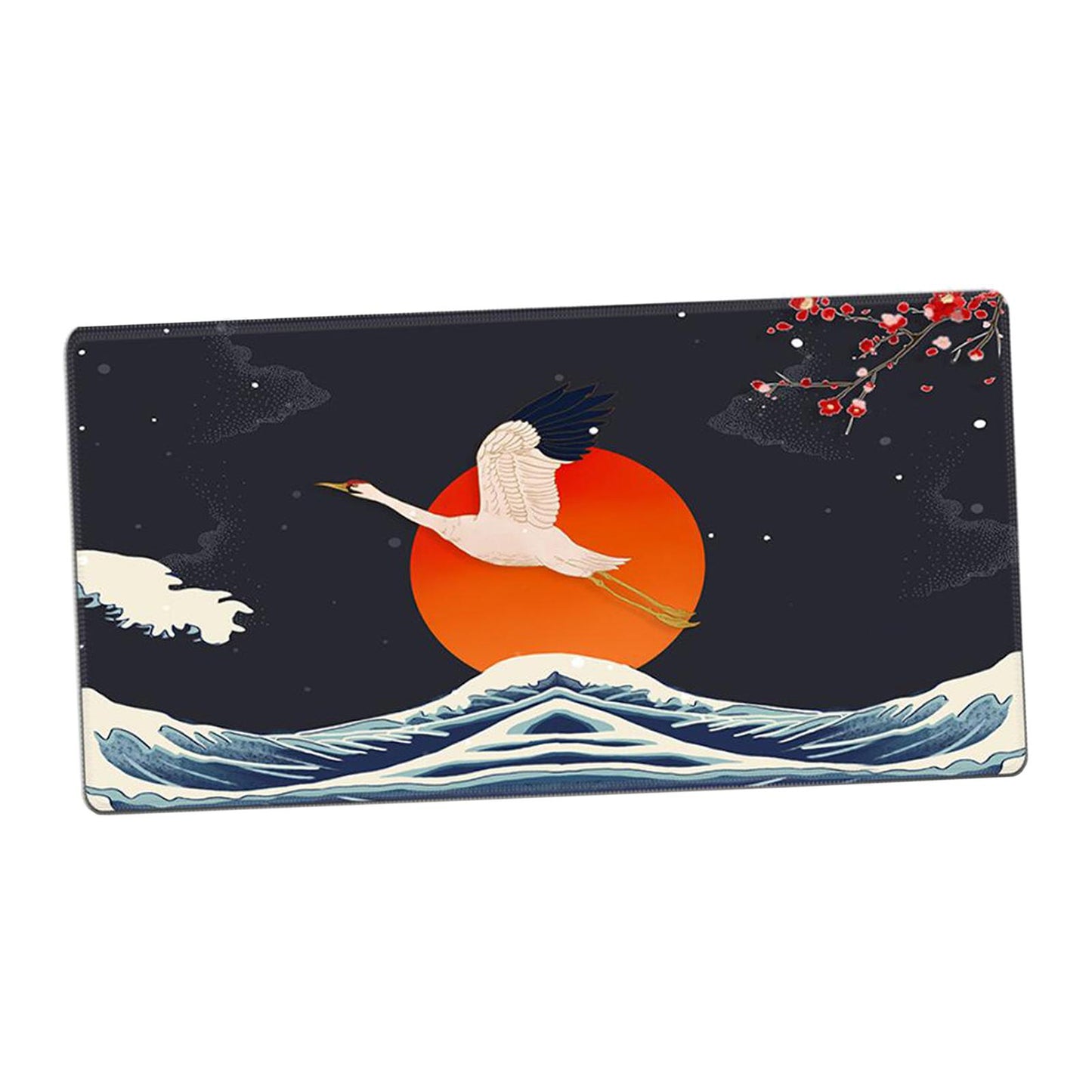 Classical Retro Chinese Style 90x40cm Large Mouse Pad Keyboard Mat B