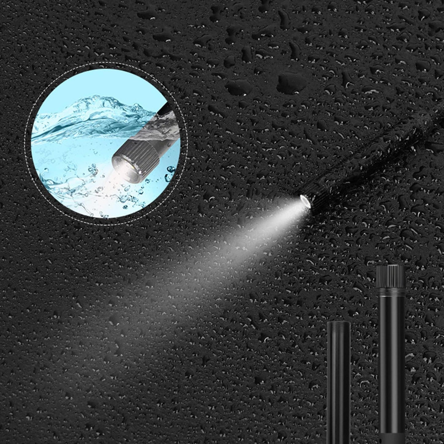 WIFI Endoscope Camera Mini Waterproof Cable USB Borescope 10m Hard Cable