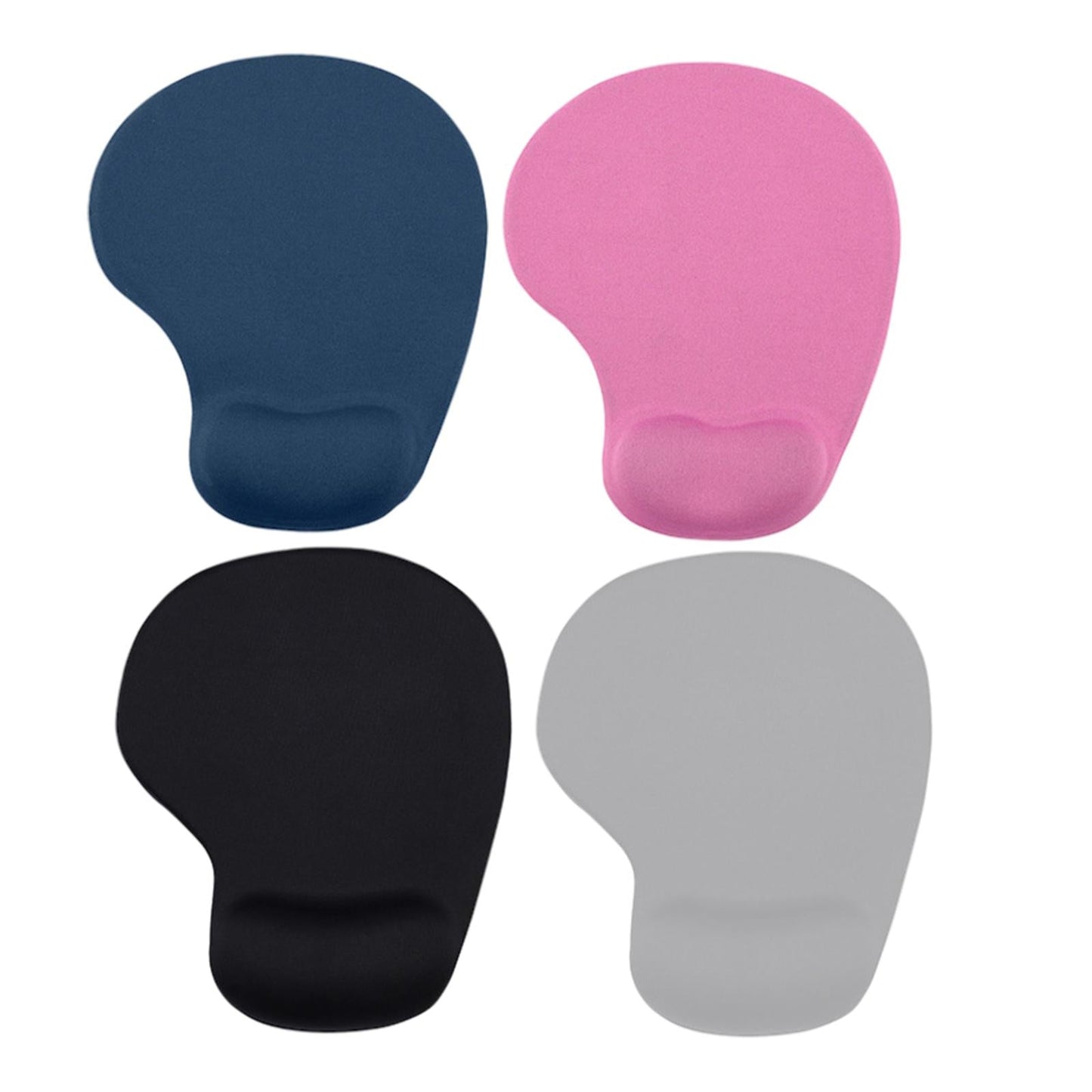 Mouse Pad Non-slip Mat Wrist Rest Rubber for Office Home Desk Computer Pink