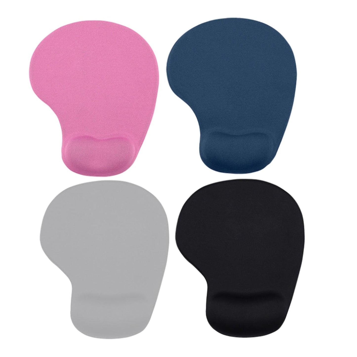 Mouse Pad Non-slip Mat Wrist Rest Rubber for Office Home Desk Computer Pink