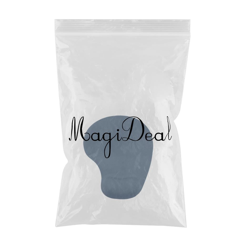 Mouse Pad Non-slip Mat Wrist Rest Rubber for Office Home Desk Computer Dark blue