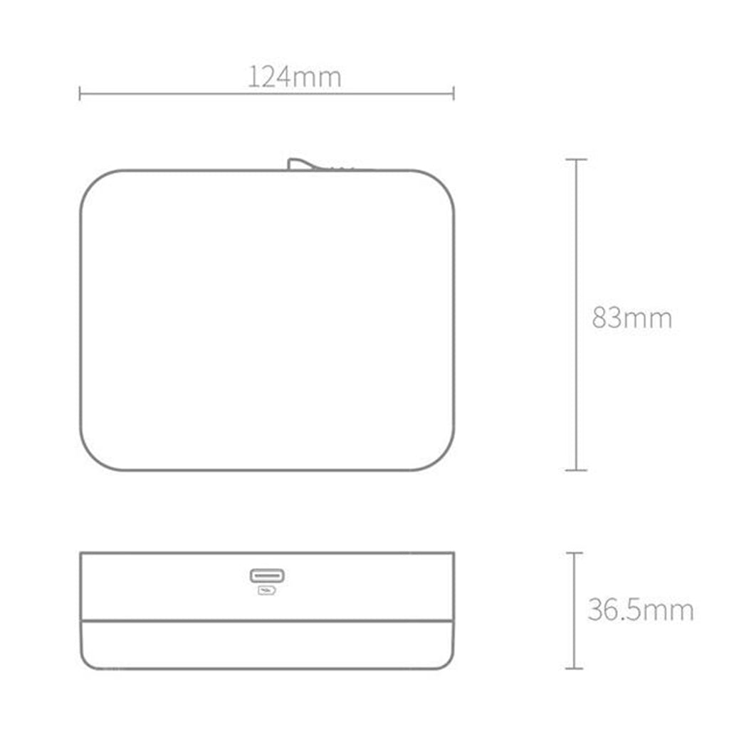Mini Bluetooth Thermal Label Printer Inkless Phone Operation Free Editing