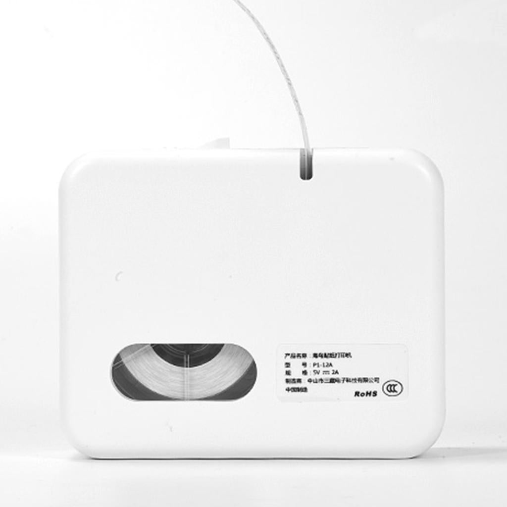 Mini Bluetooth Thermal Label Printer Inkless Phone Operation Free Editing