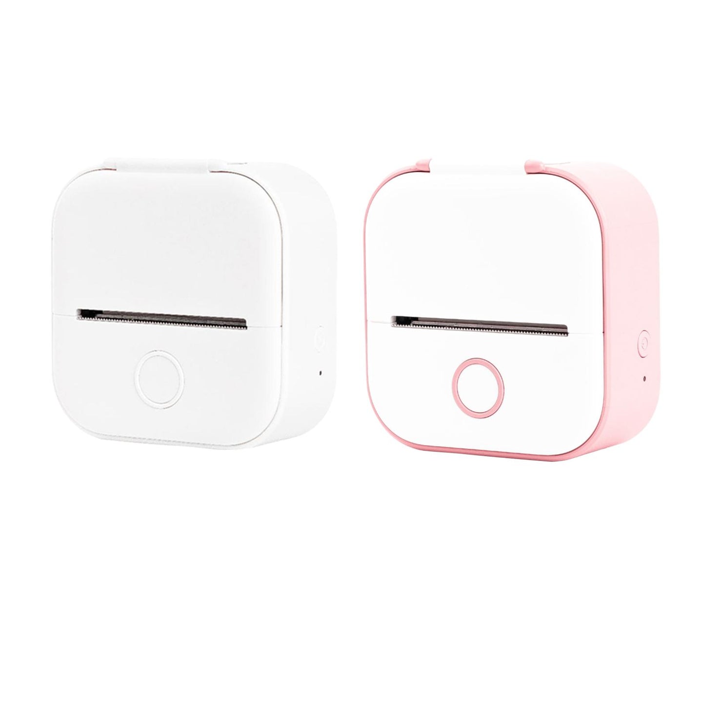 Mini Printer Bluetooth Picture Memo Printing Machine for Office Gadget White