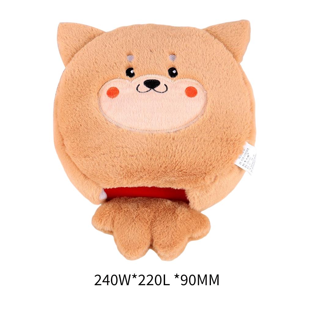 Heated Mouse Mat Hand Warmers with Wrist Guard for Work Men Women Akita Dog