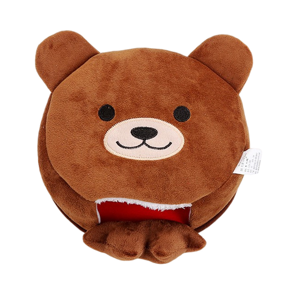 Heated Mouse Mat Hand Warmers with Wrist Guard for Work Men Women Bear