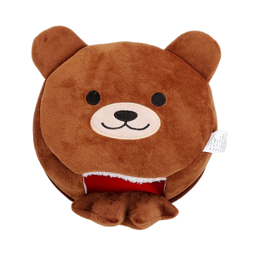 Heated Mouse Mat Hand Warmers with Wrist Guard for Work Men Women Bear