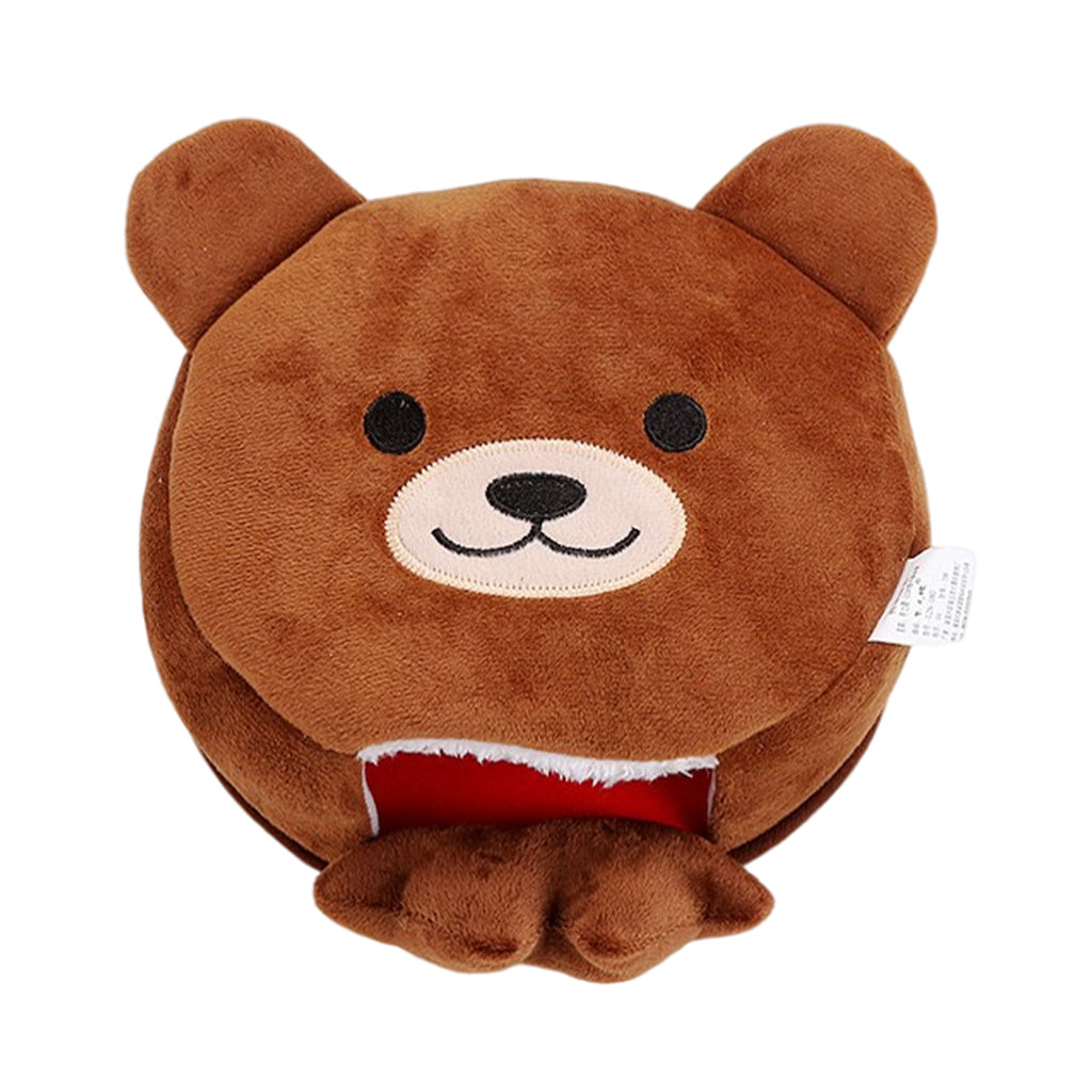 Heated Mouse Mat Hand Warmers with Wrist Guard for Work Men Women Bear