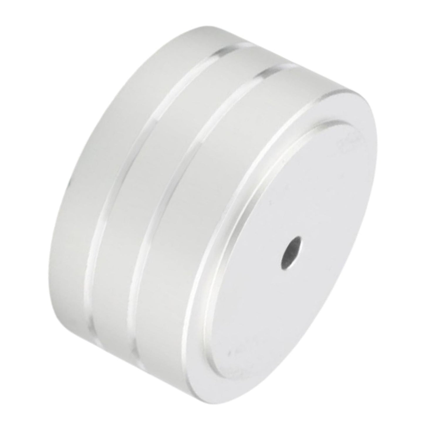 HiFi Aluminum Speaker Feet Shock Pad Spikes for Recorder DAC Devices Silver