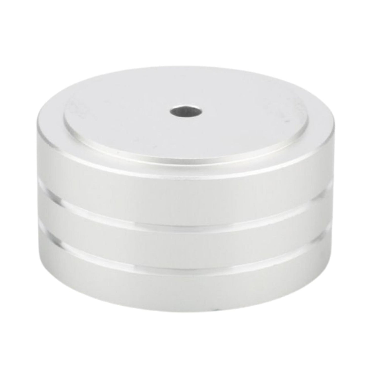 HiFi Aluminum Speaker Feet Shock Pad Spikes for Recorder DAC Devices Silver