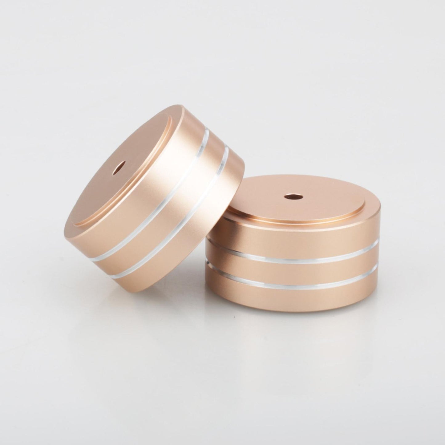 HiFi Aluminum Speaker Feet Shock Pad Spikes for Recorder DAC Devices Gold