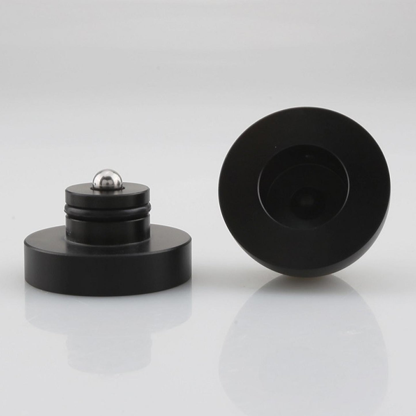 4Pcs Audio Absorber Foot Feet Pads Audio Pads for CD Player Black