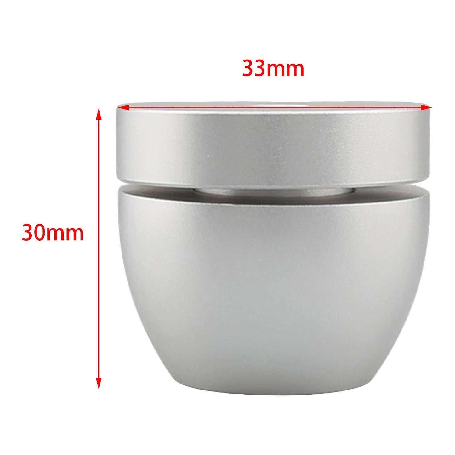 4Pcs Audio Absorber Foot Feet Pads Audio Pads for CD Player Silver